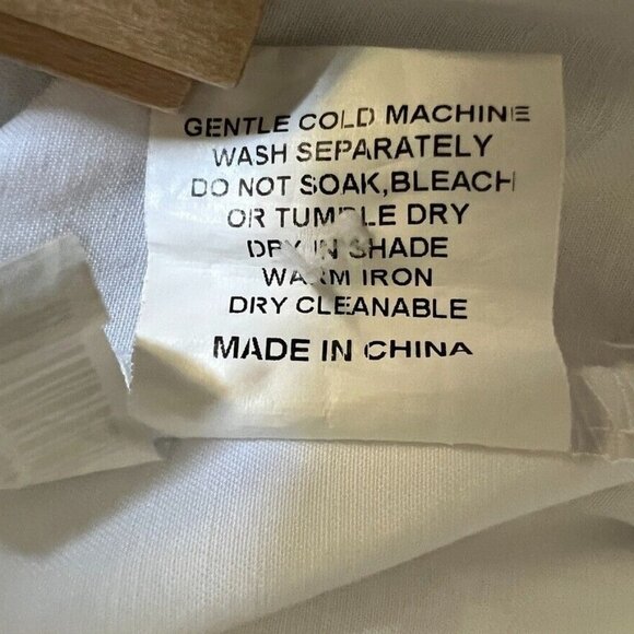 DISSH White Tiered Ruffle Mini Baby Doll Dress, US Size 6 (AU 10) - Picture 12 of 12